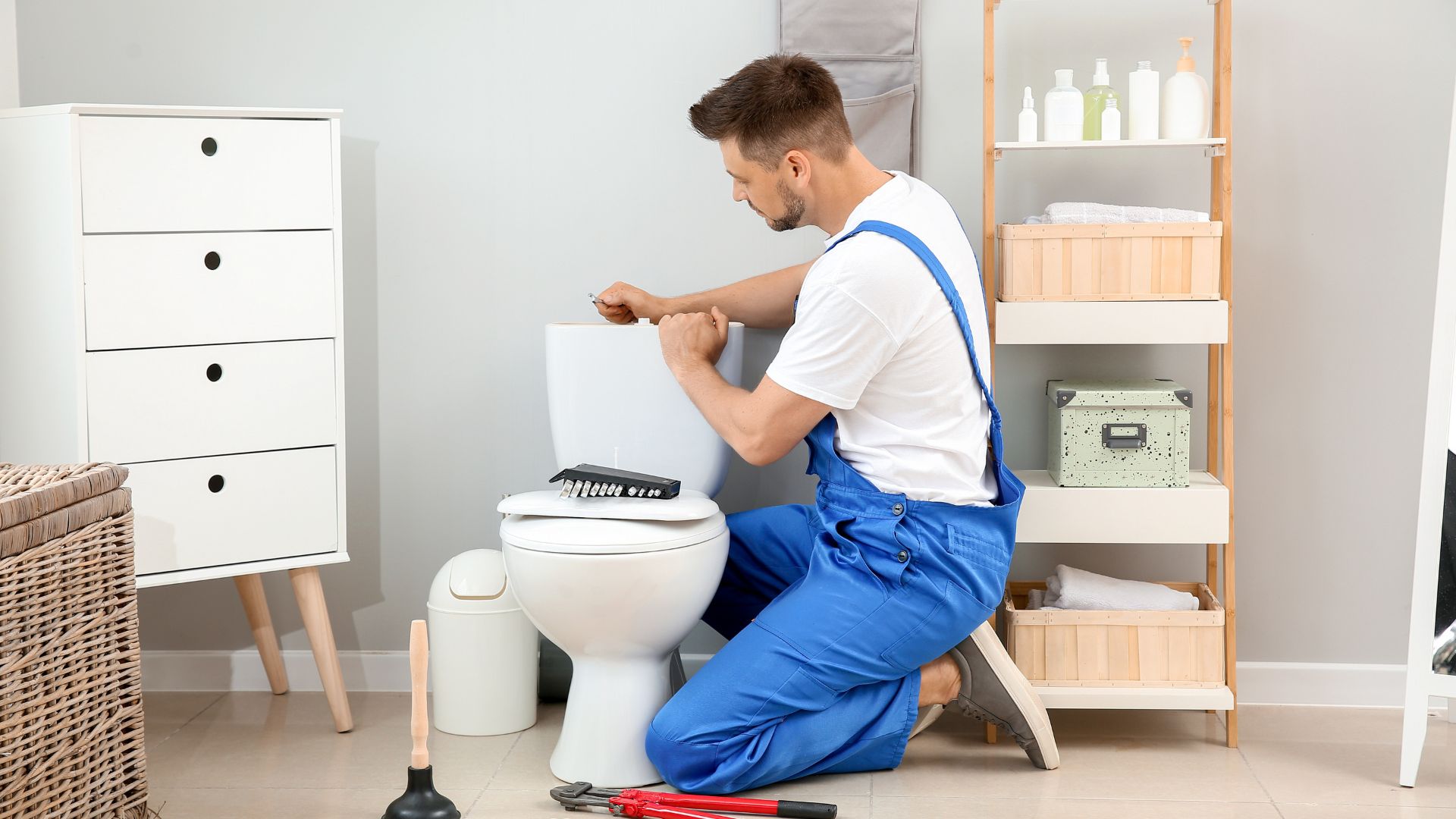 Toilet Installation Plumbing Services in Mississauga by CAN Plumbing & Drainage, Accompanied by Expert Plumbers.