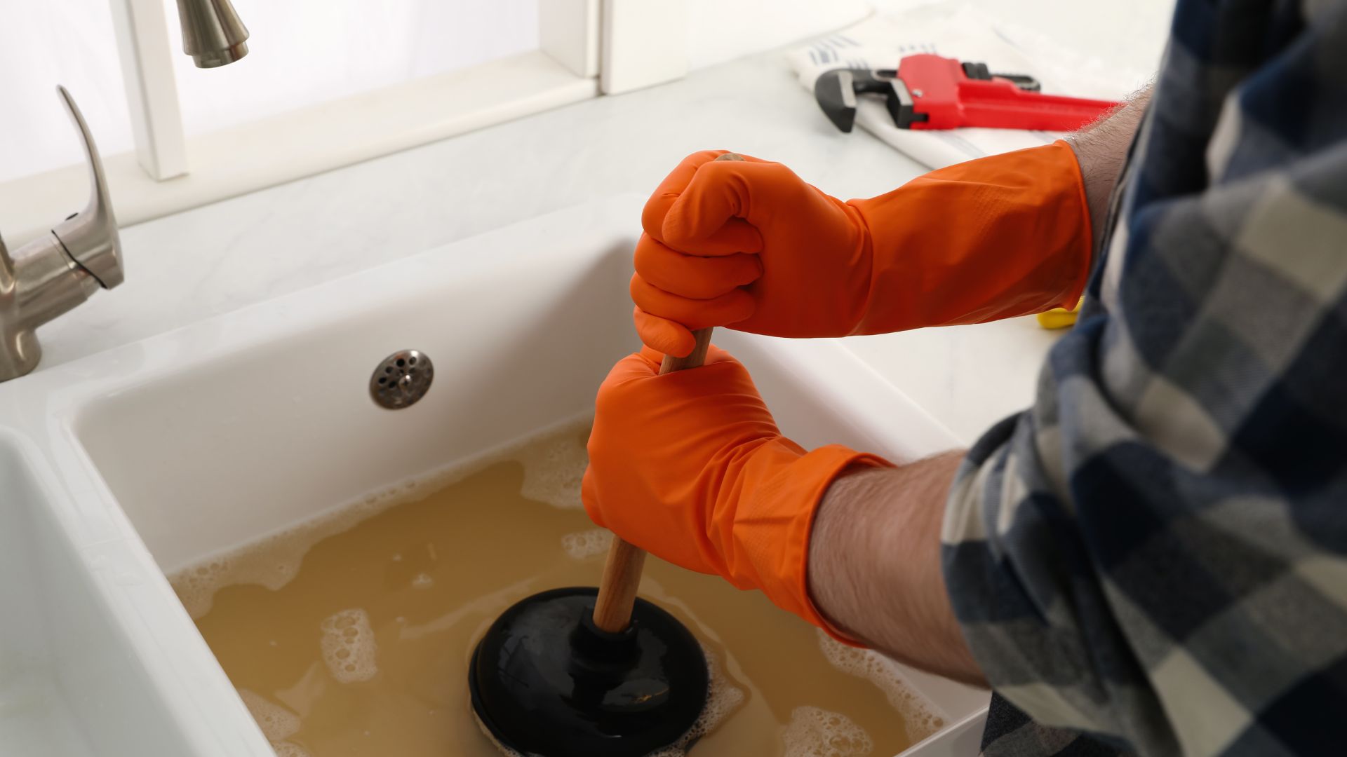 Blocked drains, a common issue addressed by plumbers to ensure smooth plumbing functionality.