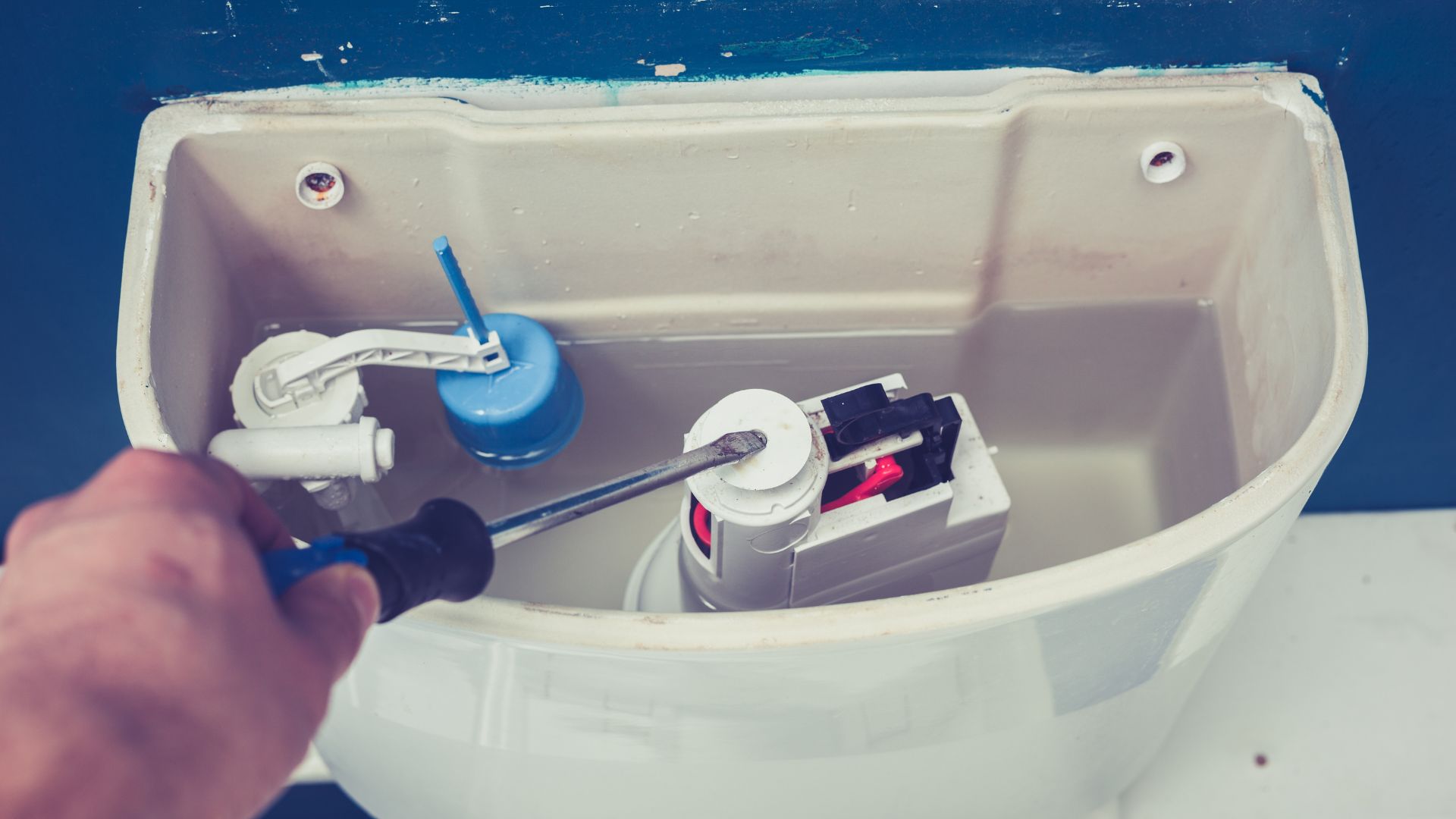 Plumbers for Setting the Water Level in Toilet Tanks