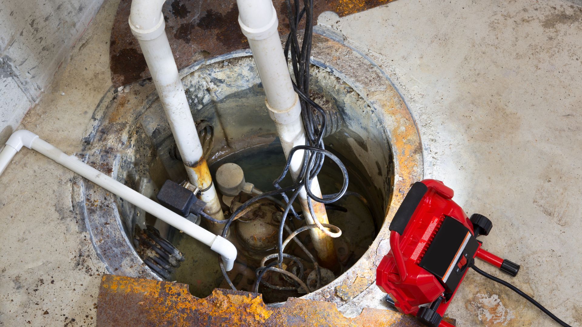 Constant Pumping of Sump Pump by plumbers