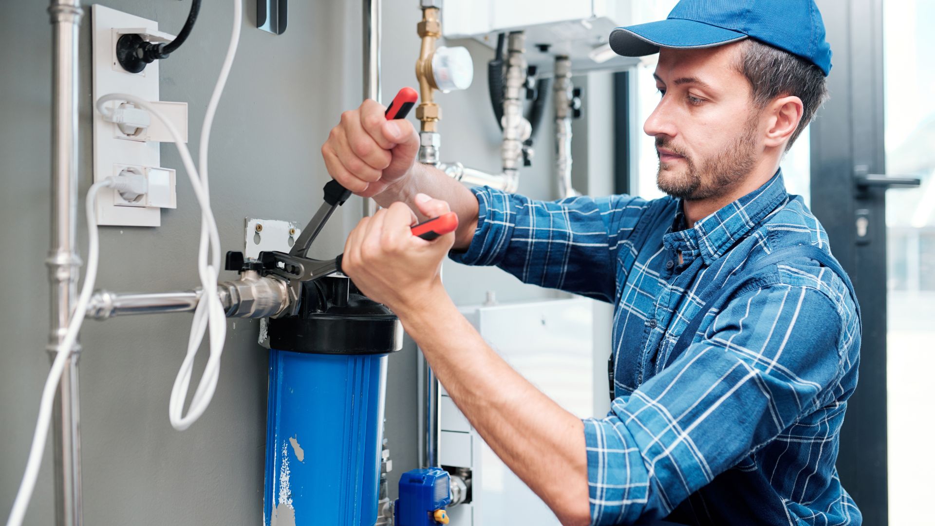 Savings on water softening systems, often requiring the skills of plumbers for installation.