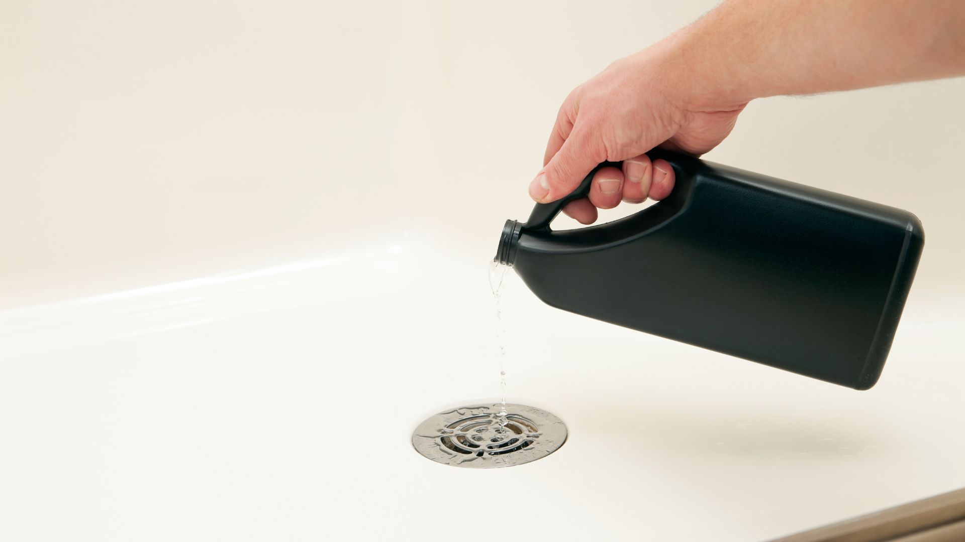 Using Chemical Drain Cleaners Safely by plumbers