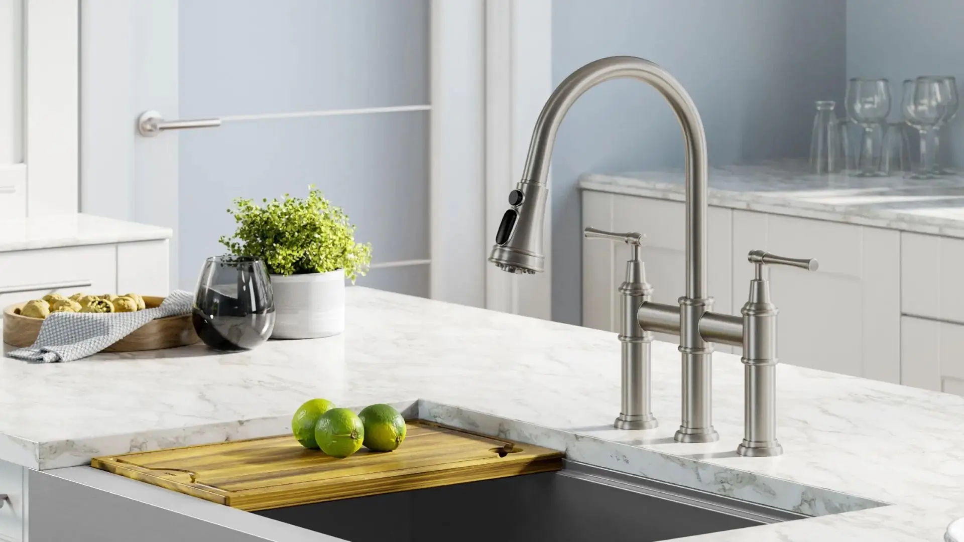 Bridge Kitchen Faucets for Plumbers