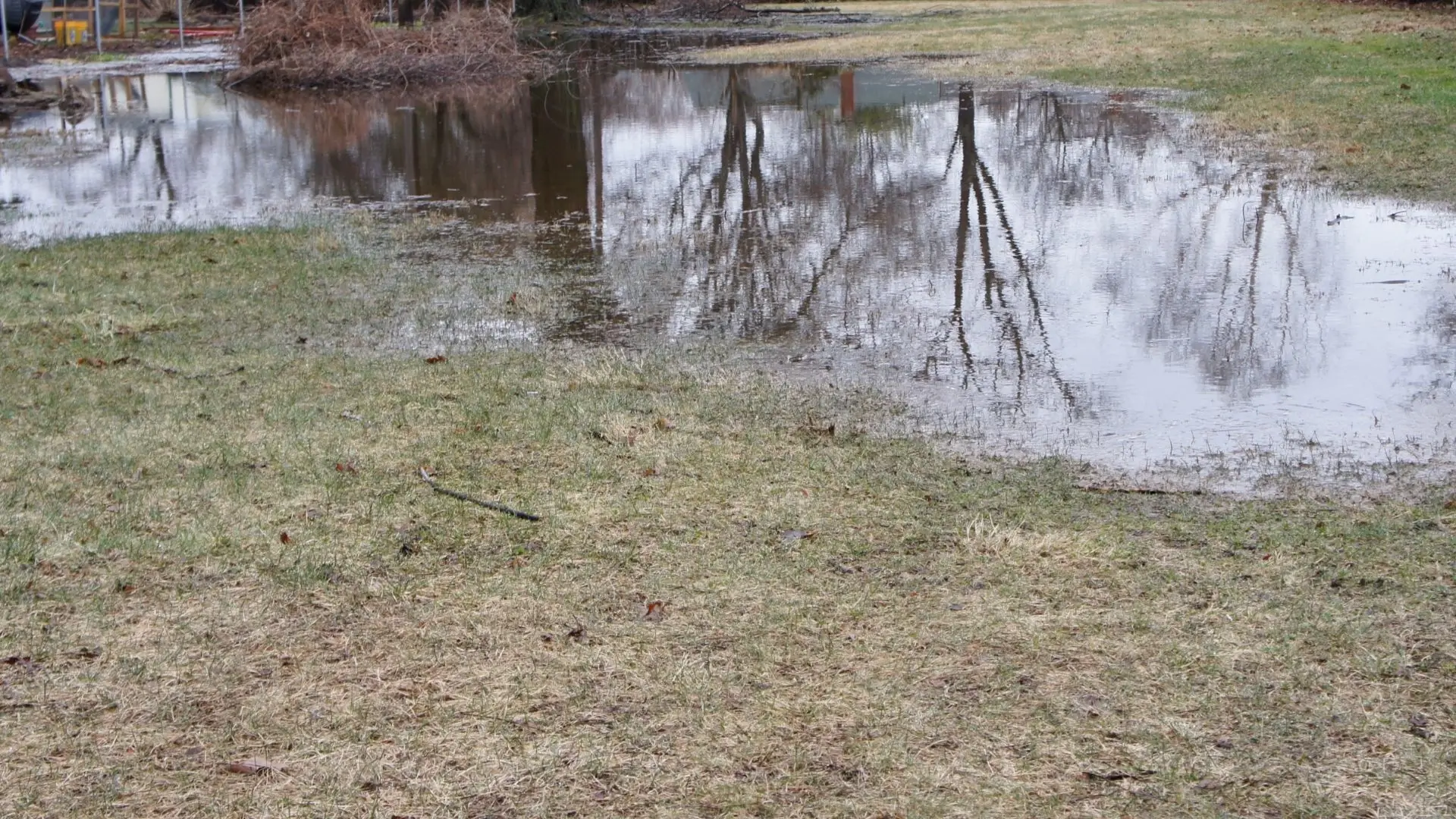 Plumbers Address Soggy or Sunken Yard Areas